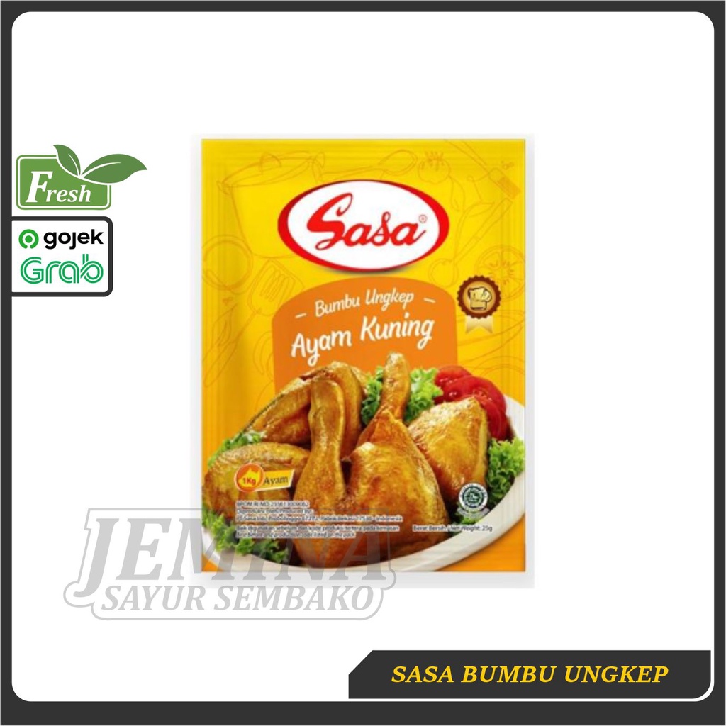 

SASA Bumbu Ungkep Ayam Kuning 33g