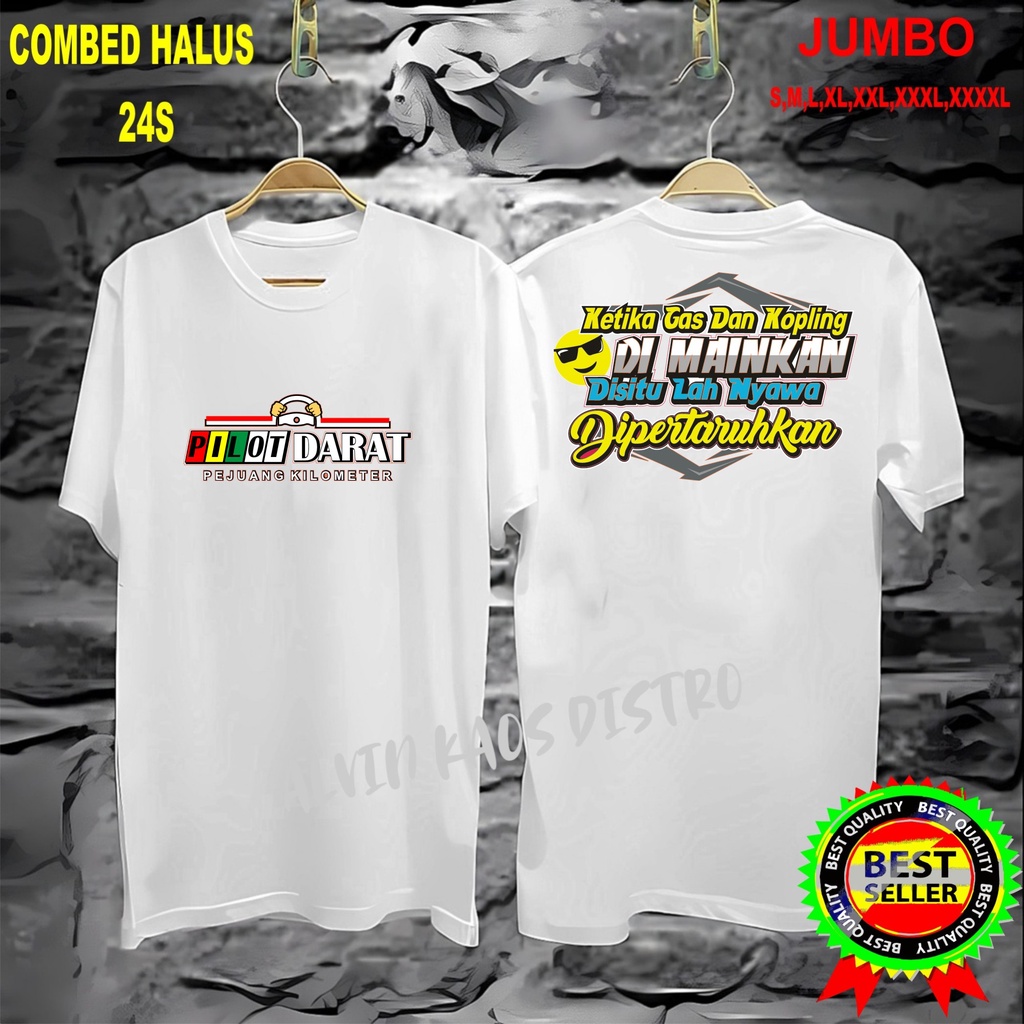 APP Kaos DTF DB PEJUANG KILO METER  Kaos Murah /Pakaian Pria pakaian Wanita Best Seller