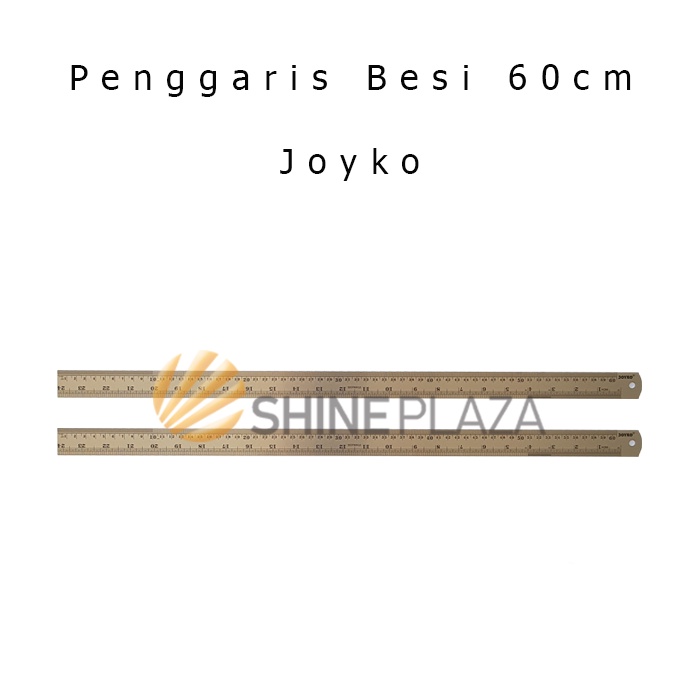 

Penggaris Besi Joyko 60cm - Stainless Steel Ruler Joyko RL-ST60 60 cm