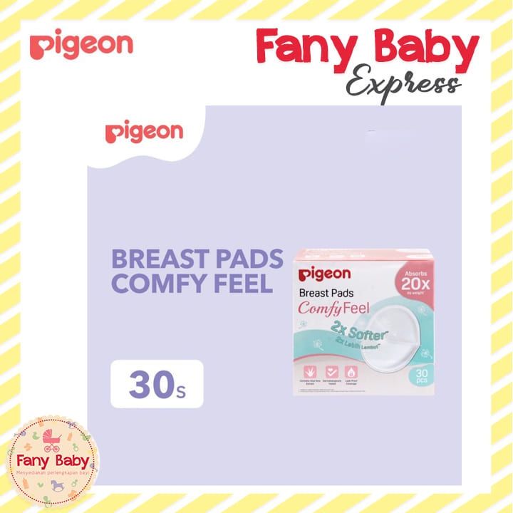 PIGEON BREASTPADS COMFYFEEL 30PCS / PR030404