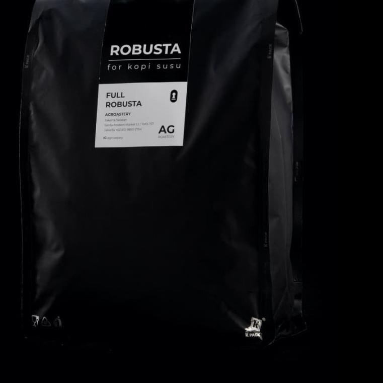 

♨ Biji Kopi Full Robusta Kopi Susu Ekonomis 1 KG | 1KG ➪
