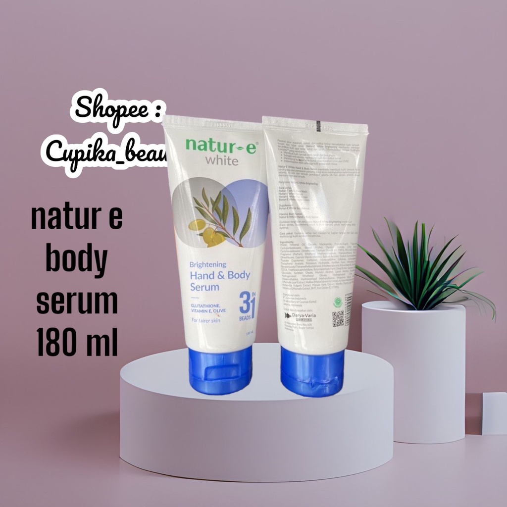 &lt;ub,ox&gt;natur e body serum super whitening 180 ml - natir e handbody serum whitening 180 ml natur e lotion body serum 180 ml