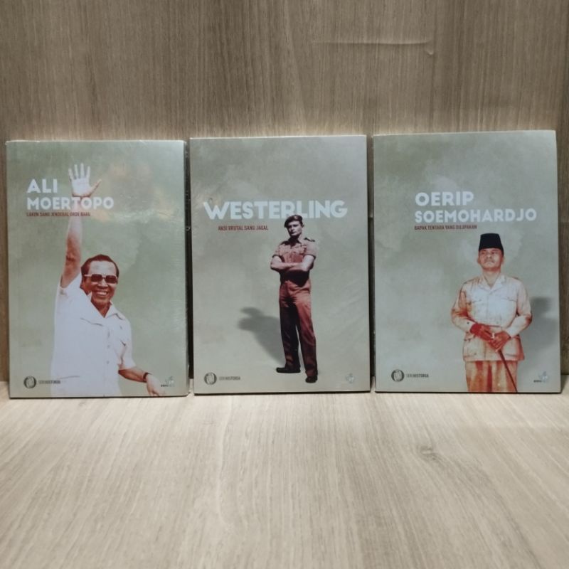 Buku Seri Historia Westerling, Ali Moertopo, Oerip Soemohardjo
