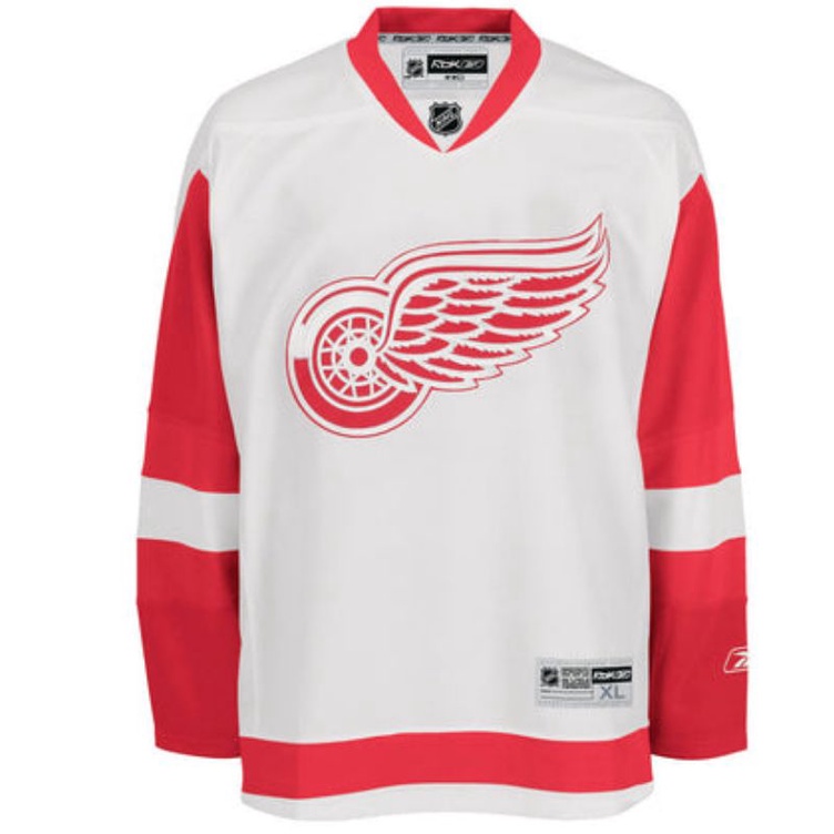 Jersey Hackey Reebok NHL Original Red Wing