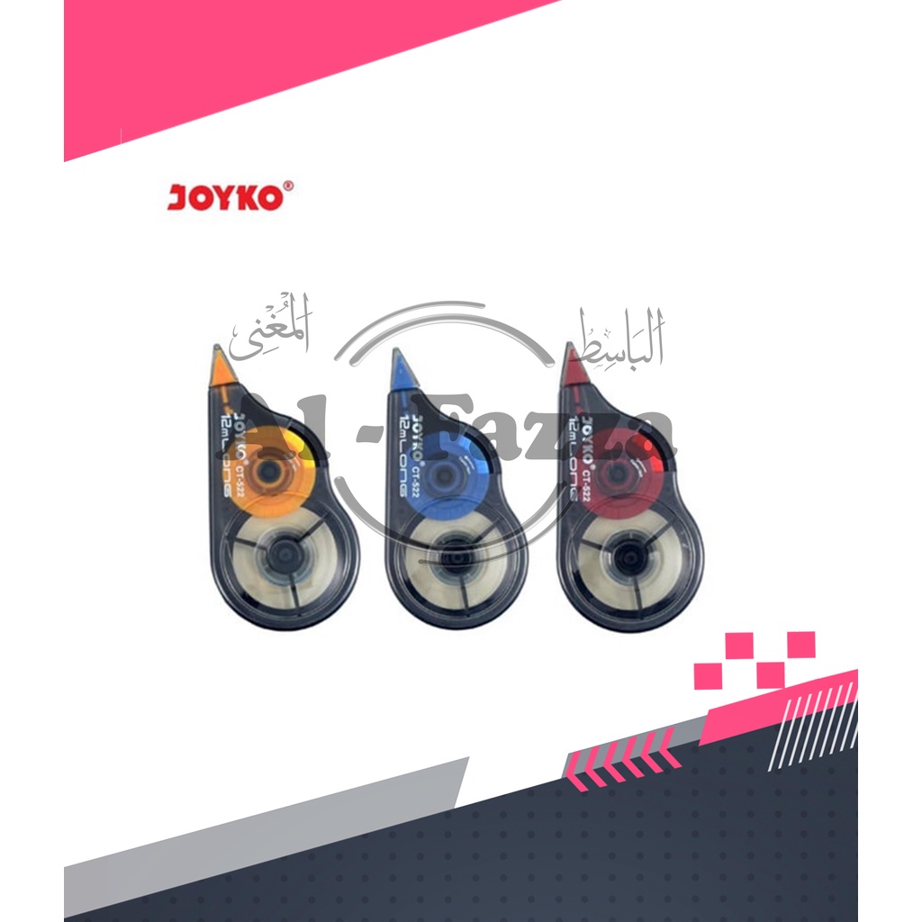 

Tip-ex Roll Joyko 522 Correction (PCS)