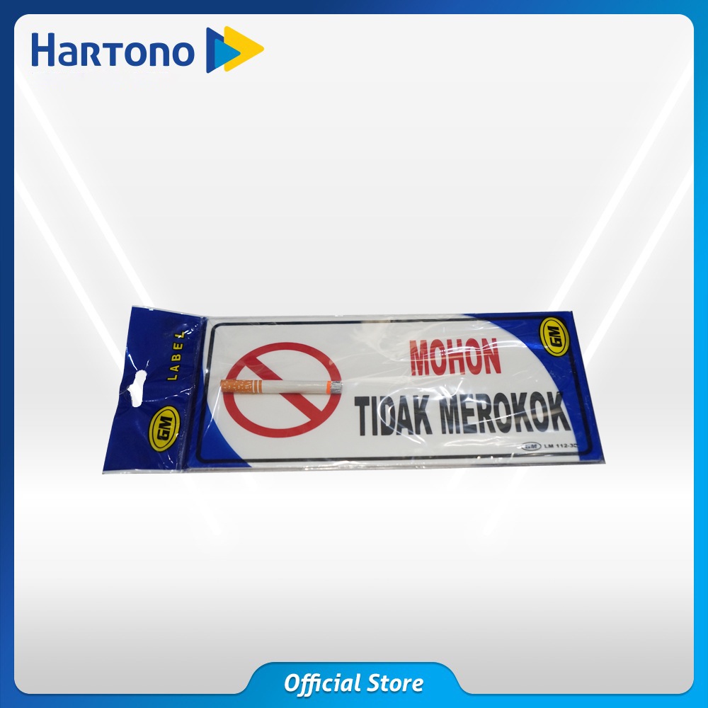

GM Label Medium 112-3D Mohon Tidak Merokok MHNTDKMROKOK3D