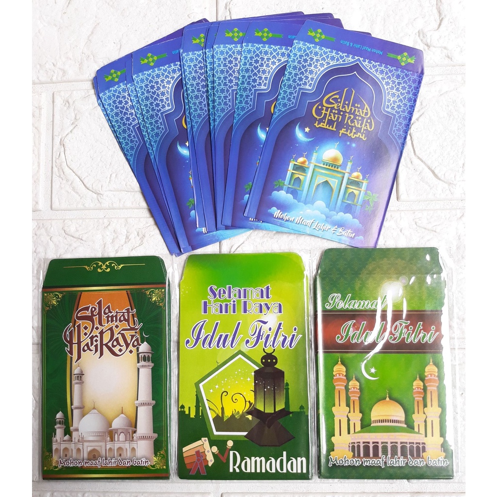 MARKASSHOP66--ANGPAO AMPLOP LEBARAN IDUL FITRI MURAH MERIAH READY STOCK