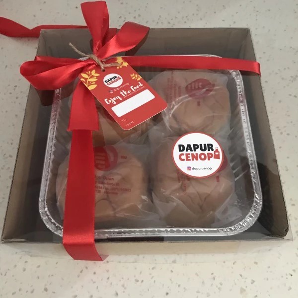 BM22227  - Dus Box Packaging Kotak kue Puding Window