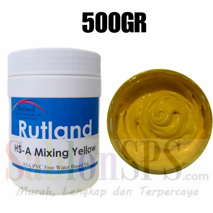 

TINTA SABLON RUTLAND SEMI PLASTISOL WATER BASED YELLOW 500GR