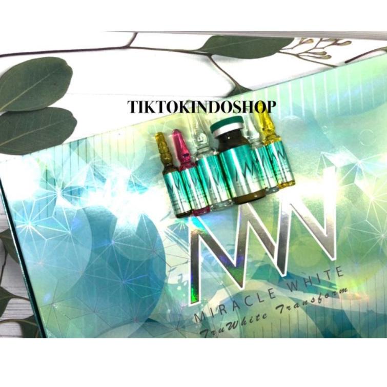 ♥ PASTI ORI Ecer Truwhite Miracle White Hijau // Infus Whitening Original Transform Suntik ♕