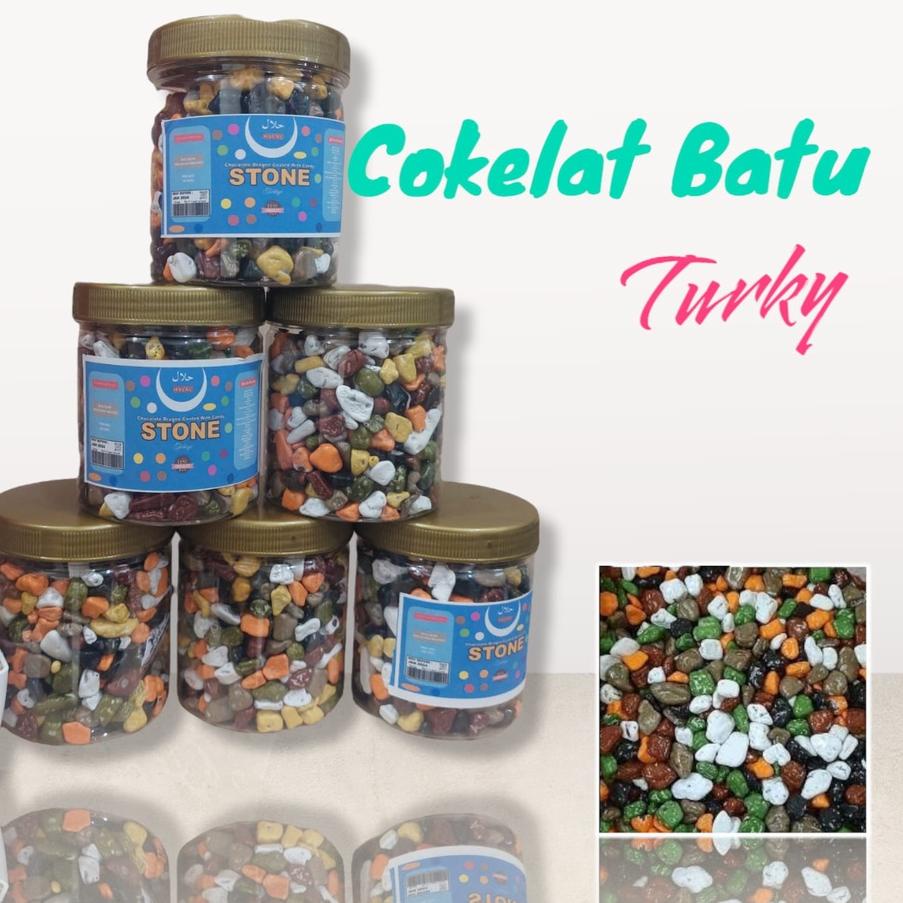 

✭ Coklat batu/krikil original turky 500gr ♧