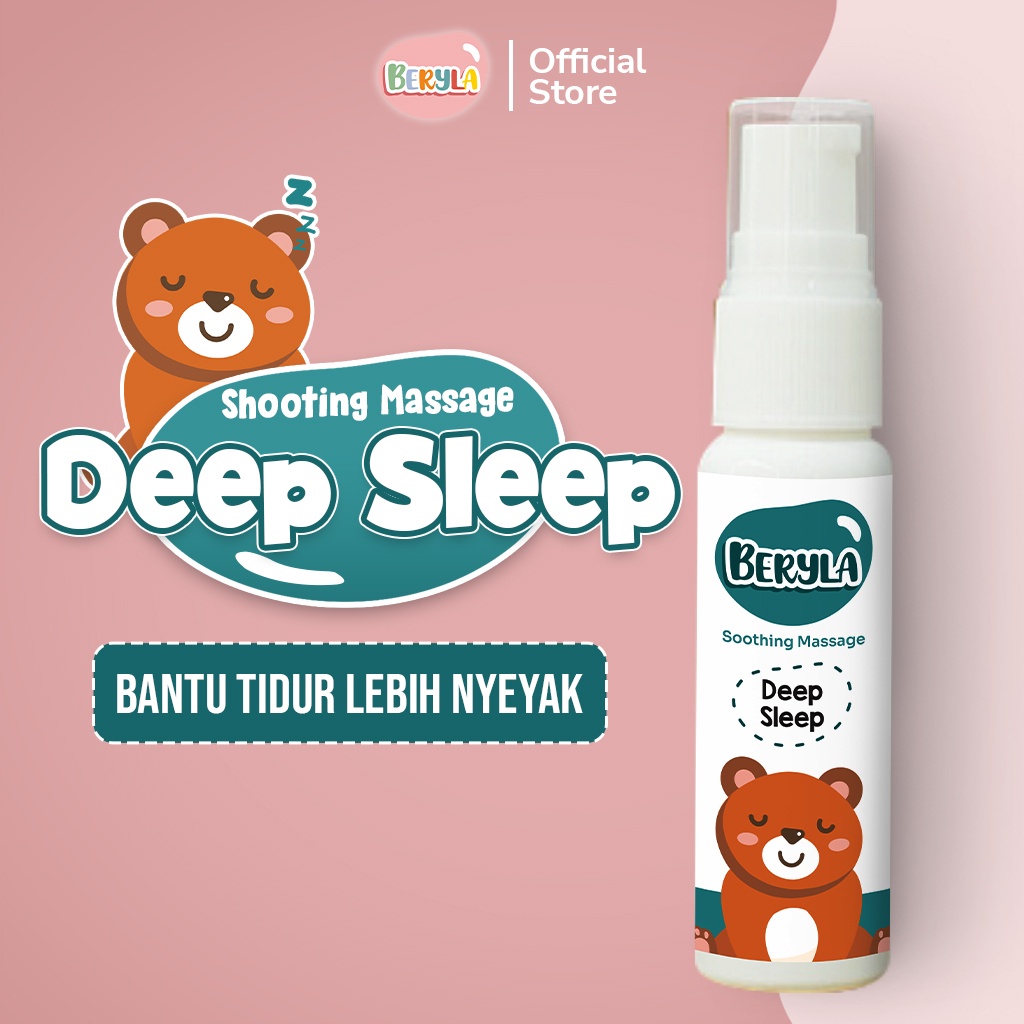 Jual Beryla SOOTHING MASSAGE Deep Sleep Essential Oil Baby Minyak Balur