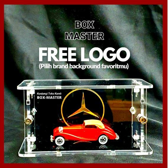 ACRYLIC BOX RAK HOTWHEELS AKRILIK DIECAST MINIATUR MOBIL MINIATUR TRUK