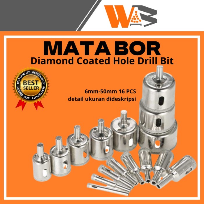 Terlaris Bor Holer Saw Mata Bor Keramik Dan Granit Set Mata Bor Diamond Kramik D72
