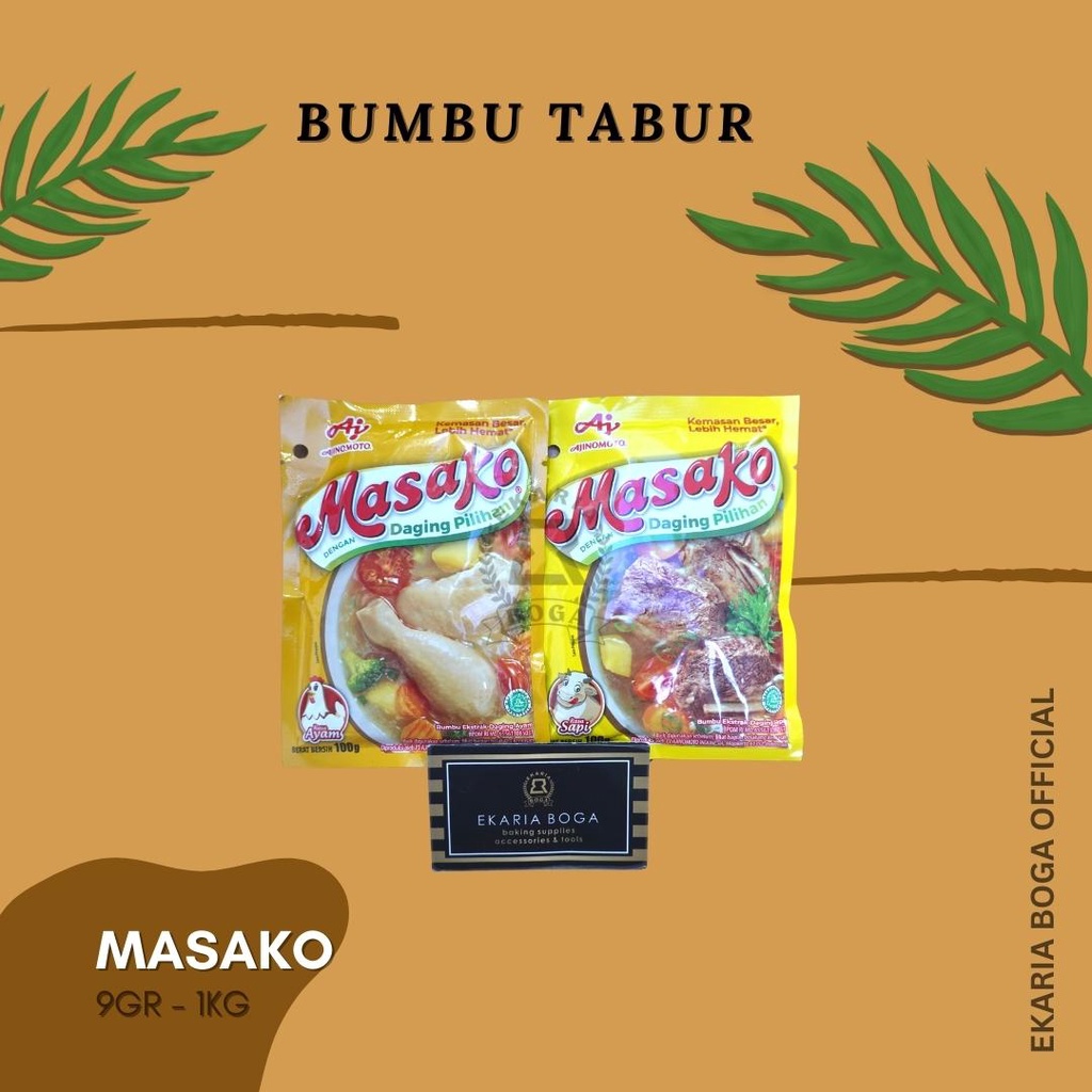 

BUMBU TABUR | BUMBU MASAK | BUMBU KEMASAN | BUMBU MASAKO | MASAKO AYAM 1KG