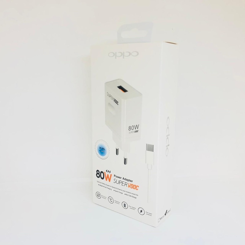 Charger Oppo A77s 2022 Micro Type C 80W / Charger Oppo Ori A77S 2022 Micro Dan Type C 80W BY SMOLL