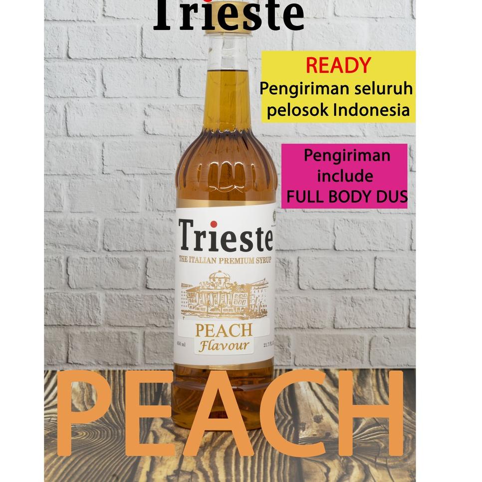 

♫ TRIESTE SYRUP PEACH ▼