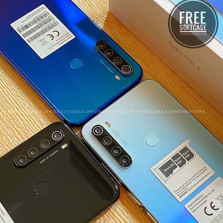 redmi note 8 4/64 ram 6/128 second original