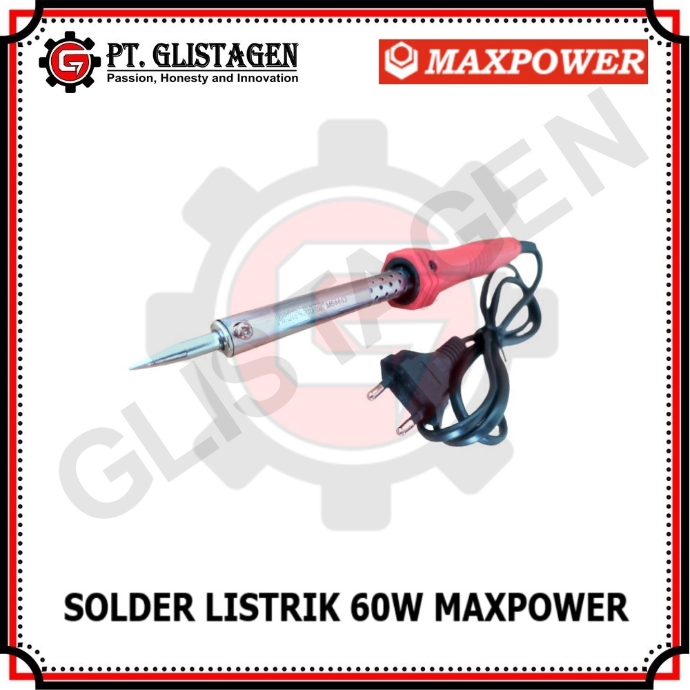 MAXPOWER Solder Listrik 60 Watt Alat Patri Timah Soldering Iron HIGH QUALITY