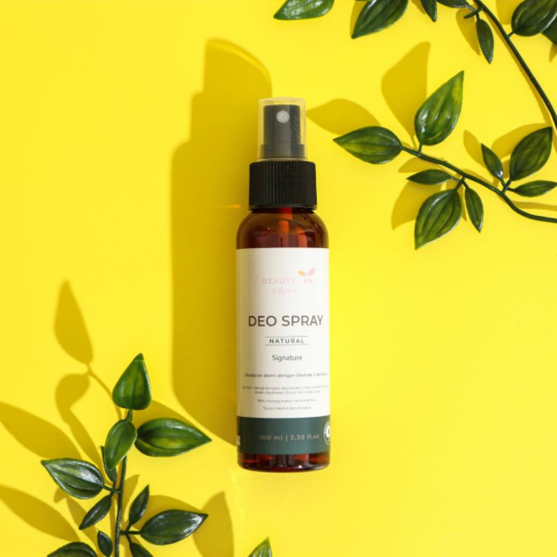 Deodorant spray Beauty Choice 100 ml/ampuh menghilangkan bau badan/99% natural deospray/