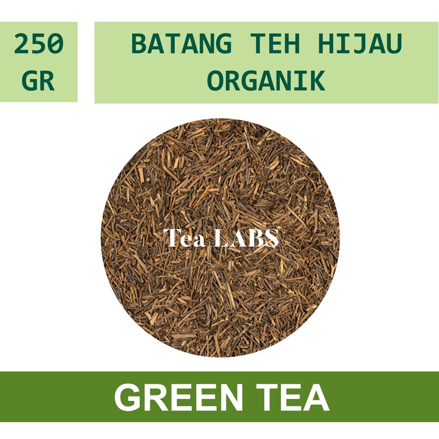 

Teh Hijau Batang Kukicha Kiloan / Twig Green Tea 250 GRAM