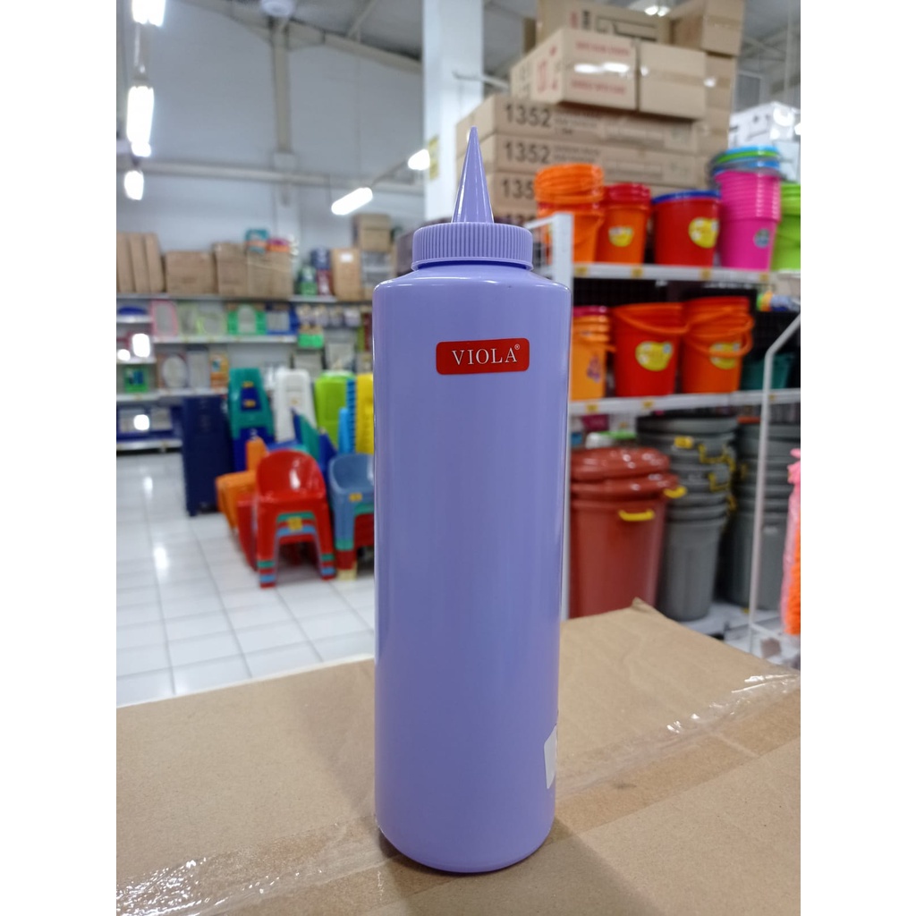 VIOLA Botol Saus Bagus 500ml | 700ml Tempat Sauce  - Warna Random