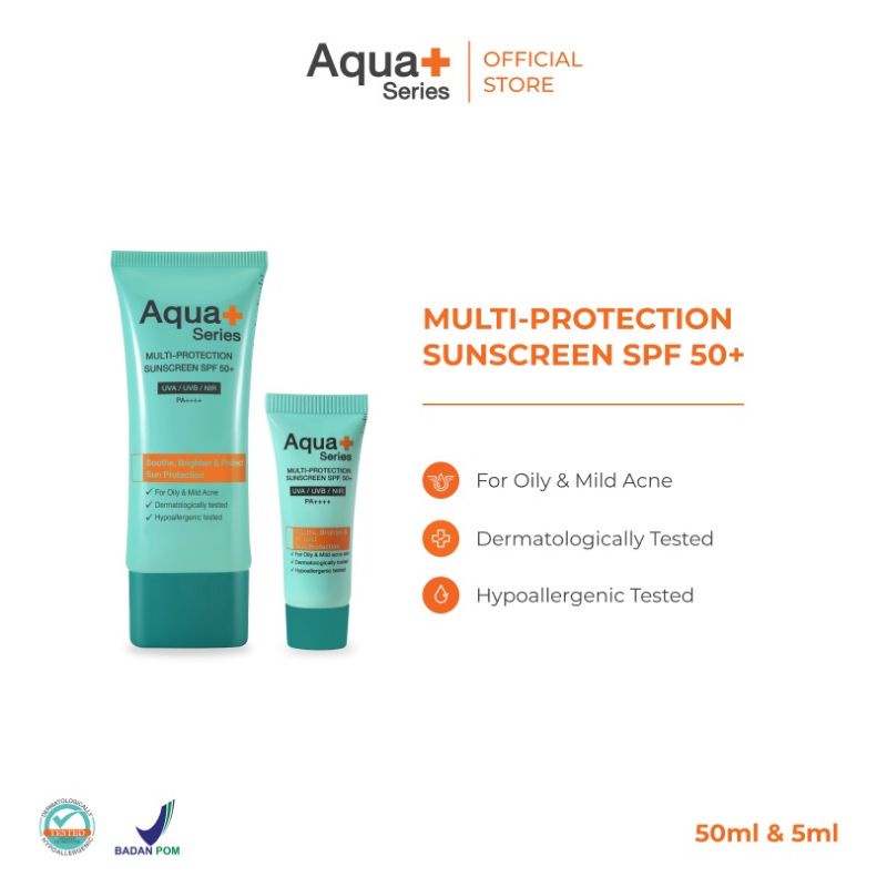 Aqua+ Series Multi-Protection Sunscreen SPF 50+