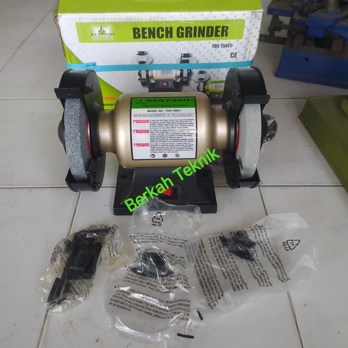 %%%%] Gerinda Duduk 6 Inch Bench Grinder 6" Kentaro TDS 150 EC