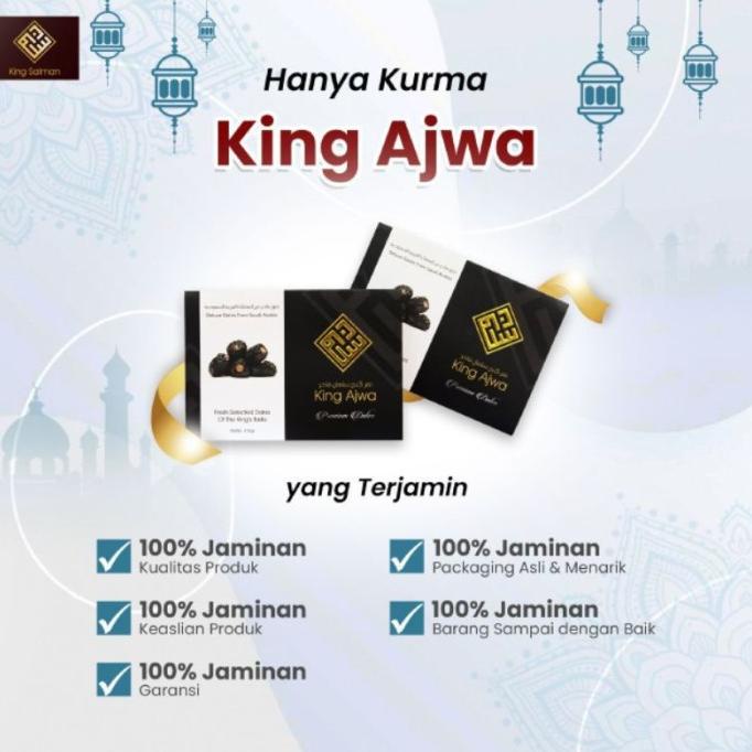 

KURMA 01 KURMA KING AJWA PREMIUM KING SALMAN @415 GR , ASLI MADINAH. ( TOKO EL09I09A82L