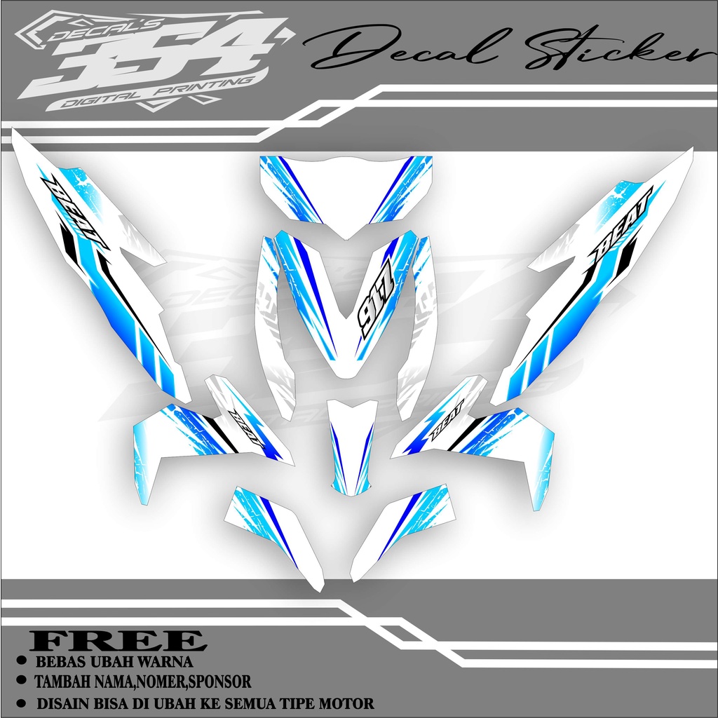 0103 decal beat  fi 2016-2018 full body