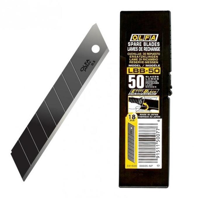 

Olfa Refill Cutter 18mm Spare Blade LBB-50 isi 50 Pcs