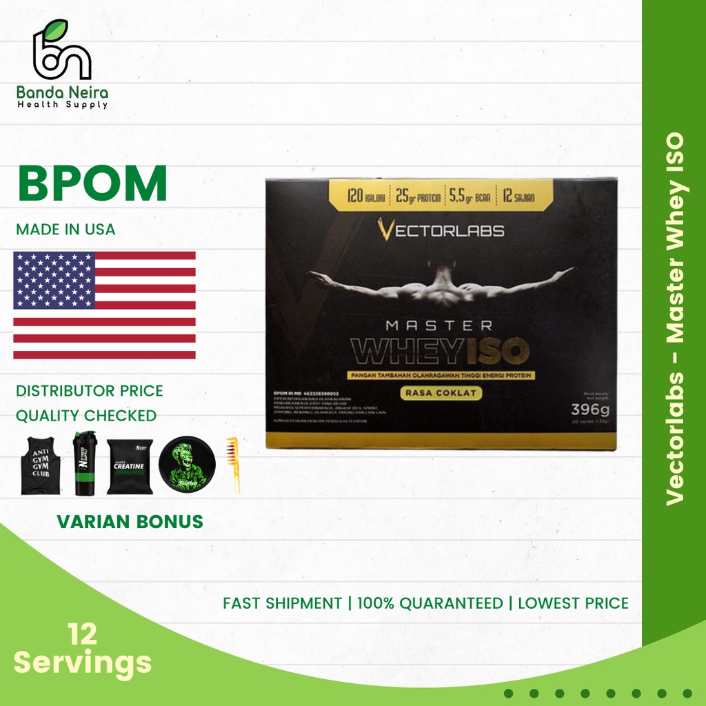 Vectorlabs Master Whey ISO Isolate Protein