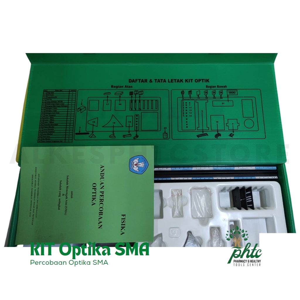 KIT IPA Optika SMA l Paket Percobaan Optika SMA / SLTA