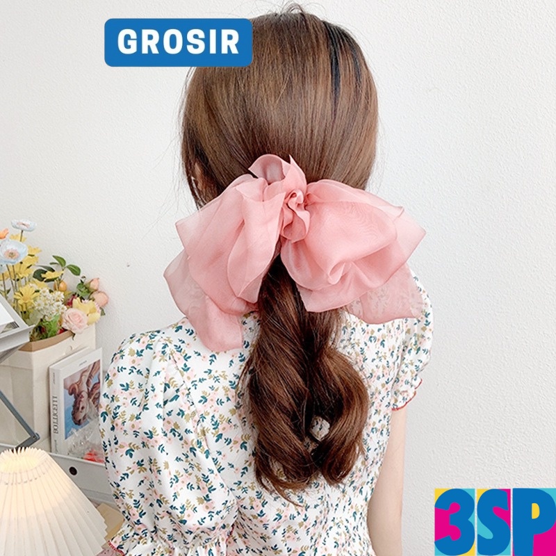 3SP | ART126 Jepit Rambut Pita Besar Aksesoris Rambut Wanita Fashion Korea