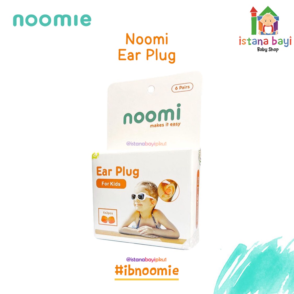 Noomi Ear Plug For Kids - Penutup telinga anak