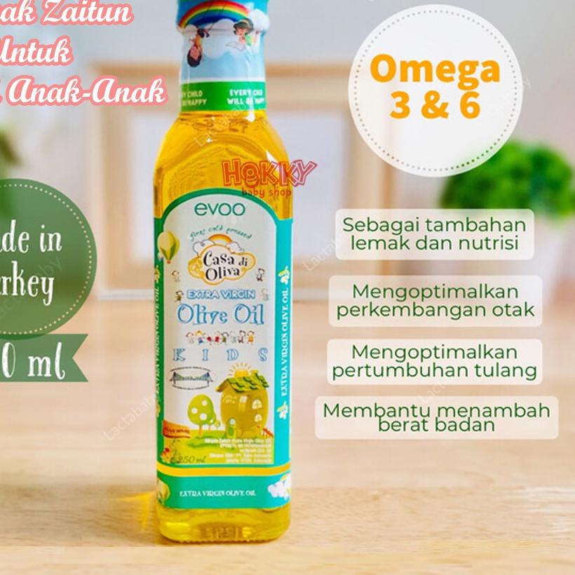 

♔ Evoo Casa Di Oliva Minyak Zaitun Untuk Anak 250 ml ۩