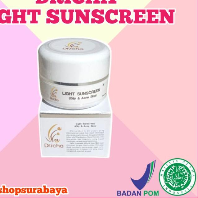 ♠ TERBESTSELLER LIGHTSUNACREEN DRICHA BYE DR IKA DRICHA SKINCARE SIAP KIRIM ●