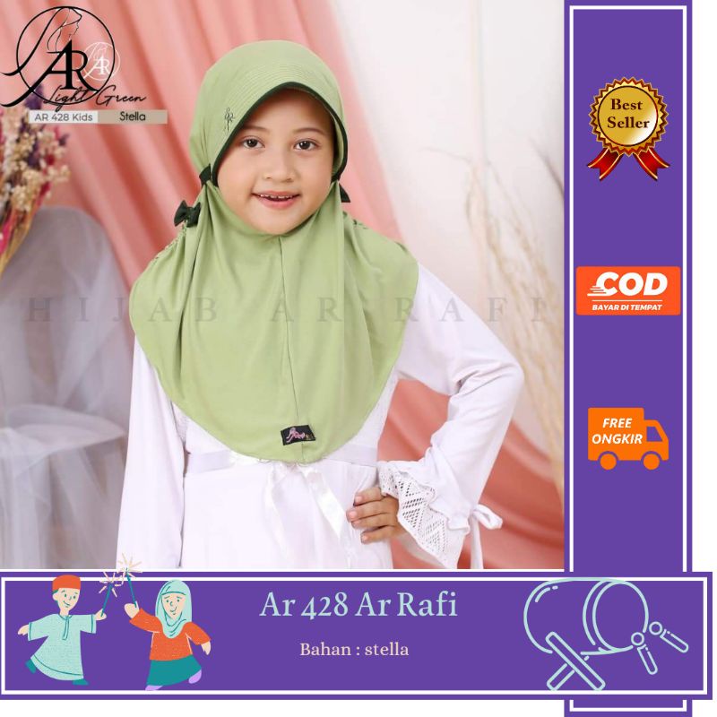 JILBAB KIDS ARRAFI JILBAB KIDS ARRAFI KERUDUNG ANAK ARRAFI AR 428