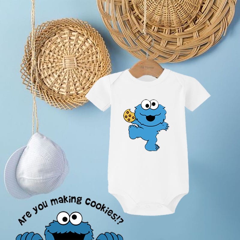 MYSTIQUE.ID-JUMPER ANAK COOKIES MONSTER BLUE*JUMPER LUCU KEREN DAN AESTETIC