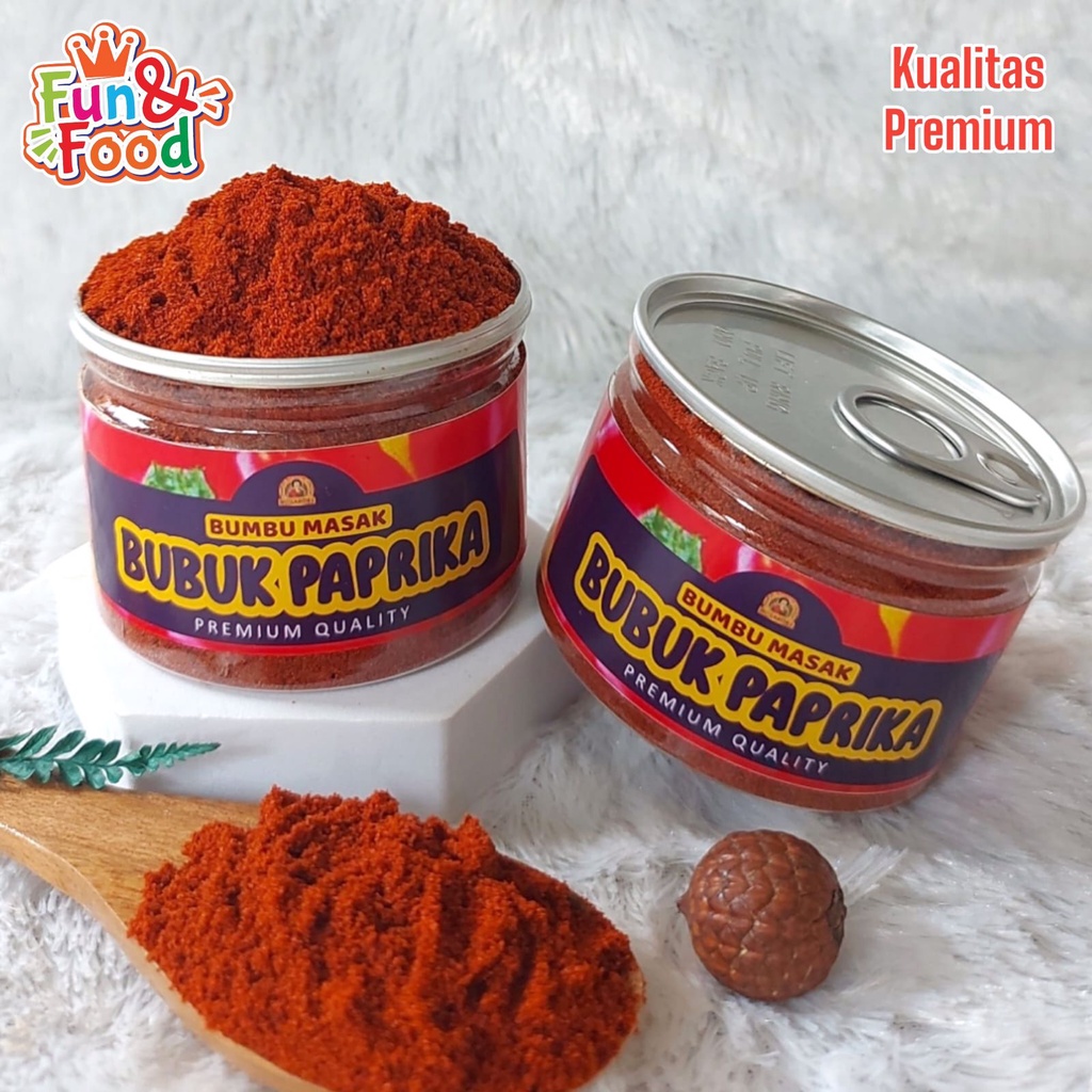 

Can Rempah Bubuk Paprika Bell Pepper Powder Kualitas Premium
