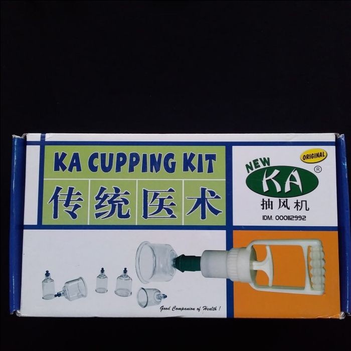 ALAT TERAPI PIJAT MASUK ANGIN KA NEW 6 CUP TEBAL / KOP ANGIN BEKAM