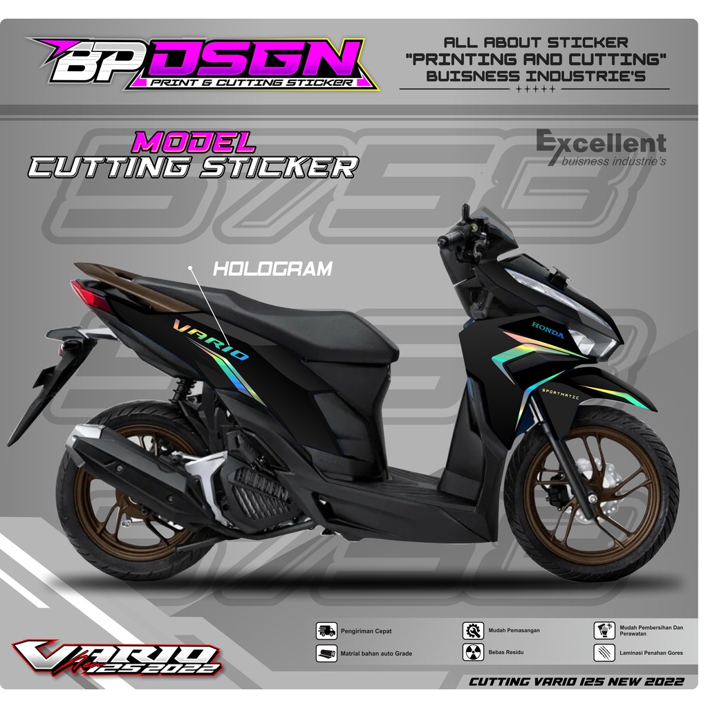 Sticker Cutting Vario 125 2022/2023 - Cutting Sticker Vario 125 Terbaru 2022-2023 - Sticker Vario 12