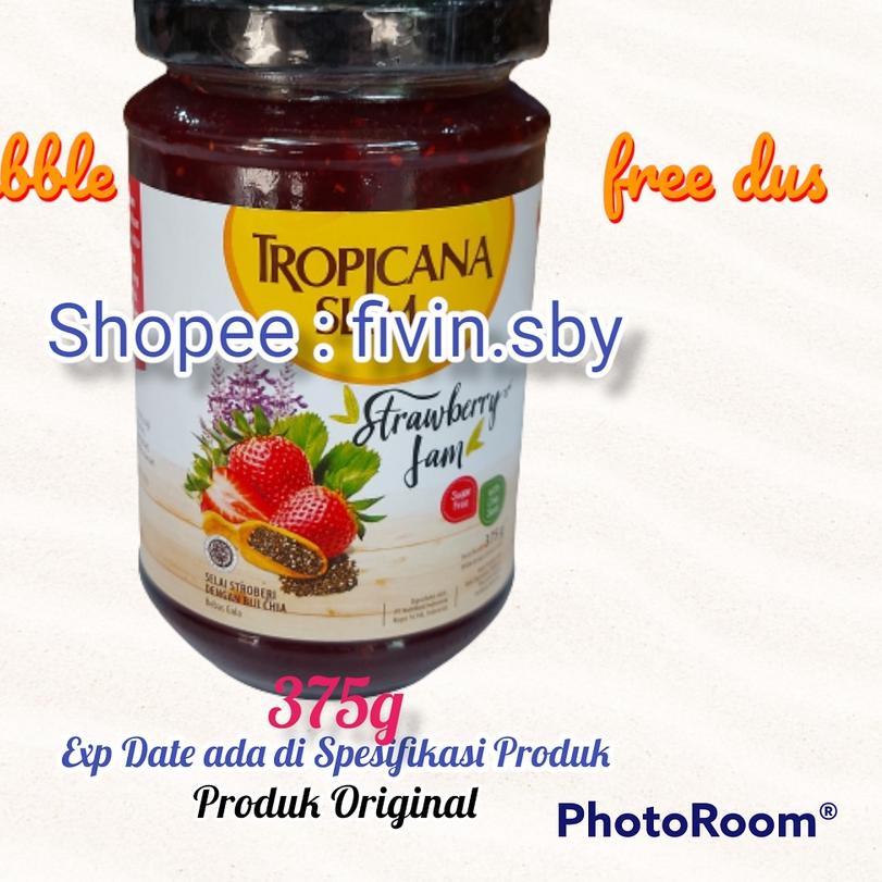 

➹ SELAI TROPICANA SLIM STRAWBERRY JAM 375g ℗