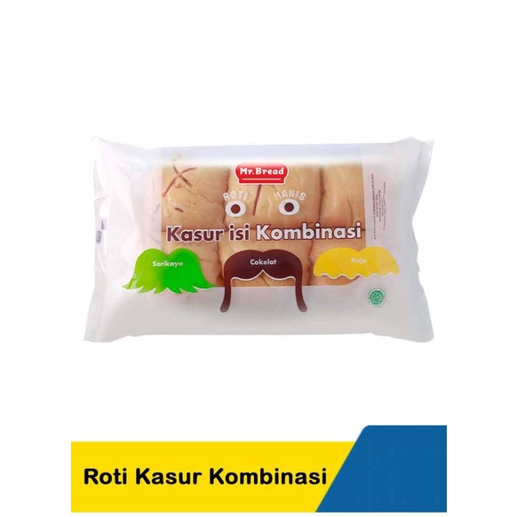 

Mr.Bread Roti Kasur 6'S Kombinasi