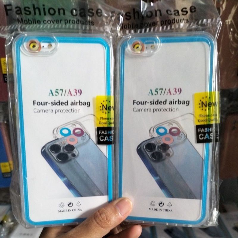 SOFTCASE CLEAR TPU OPPO A57/A39 SLICON BENING FULL TRANSFARAN