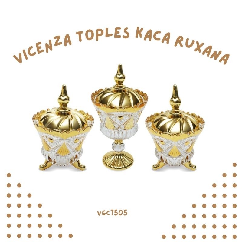 TOPLES PERMEN KACA RUXANA VICENZA VGC7507 NEW!