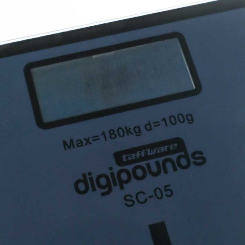 Taffware Digipounds Timbangan Badan Kaca Elektronik 180KG - SC-05