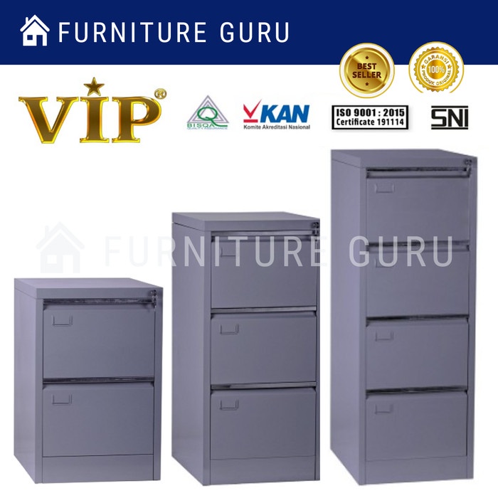 

Terlaris Filling Cabinet / Lemari Arsip Besi Vip V302/V303/V304