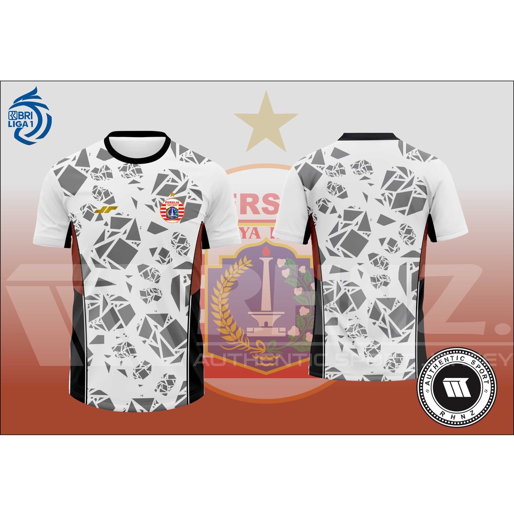 JERSEY PRINTING PERSIJA AWAY TERBARU 2023/JERSEY PRINTING PERSIJA LIGA INDONESIA  2023/BAJU PRINTING