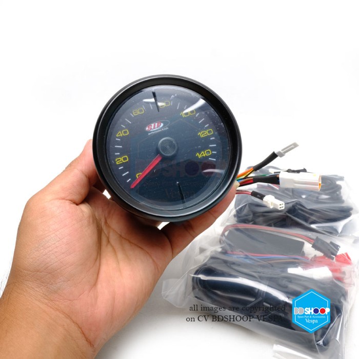 Speedo Speedometer Digital Sip Vespa Px Mk1 Mk2 Sport 1977-1984